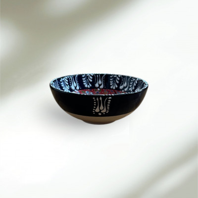 Ceramic Large Bowls - Dark Blue