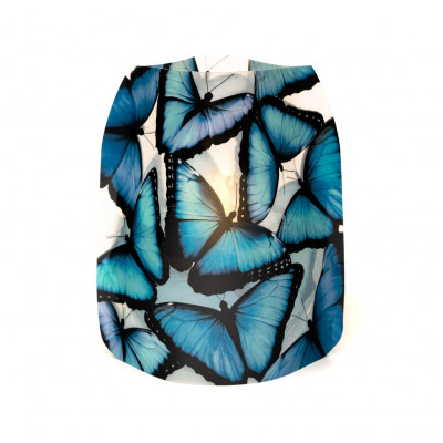 Blue Morpho Butterfly Luminaries