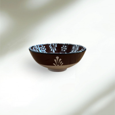 Ceramic Medium Bowls - Brown