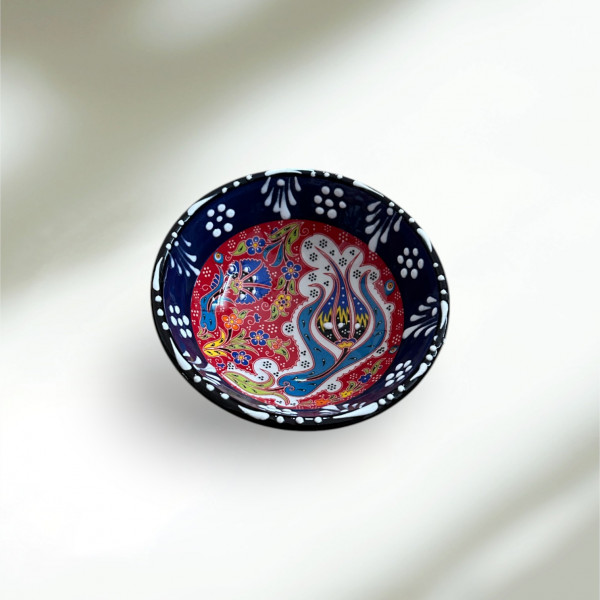 Ceramic Medium Bowls - Dark Blue