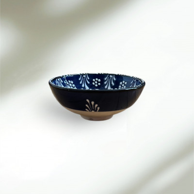 Ceramic Medium Bowls - Dark Blue