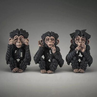 See No Baby Chimp Figure See No Baby Chimp Figure