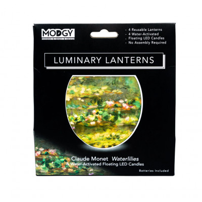 Claude Monet Waterlilies Dam Luminaries