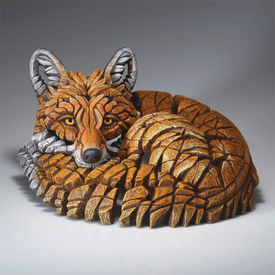 Curled Up Fox Figure Curled Up Fox Figure