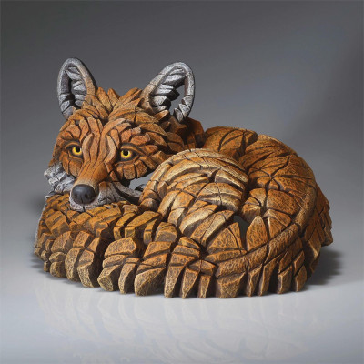 Curled Up Fox Figure Curled Up Fox Figure