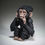 Hear No Baby Chimpanzee Figure