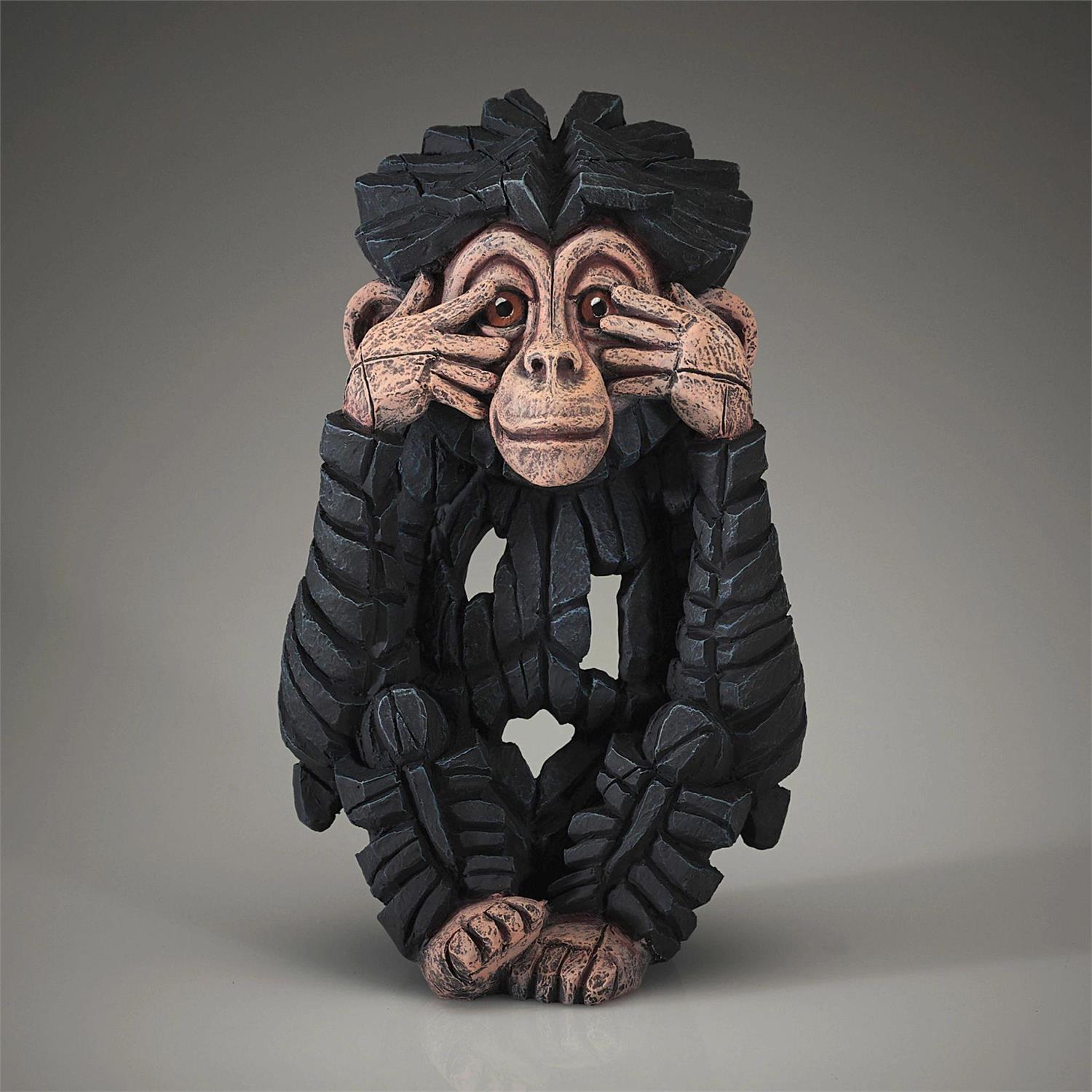 See No Baby Chimpanzee Figure