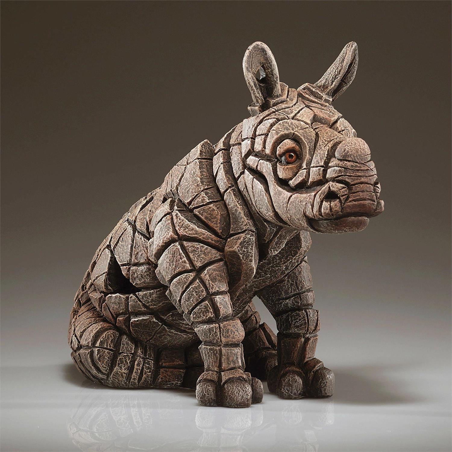 Rhinoceros Calf Figure
