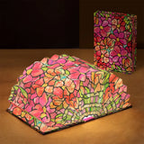 Louis C. Tiffany Pink Peony Light Book