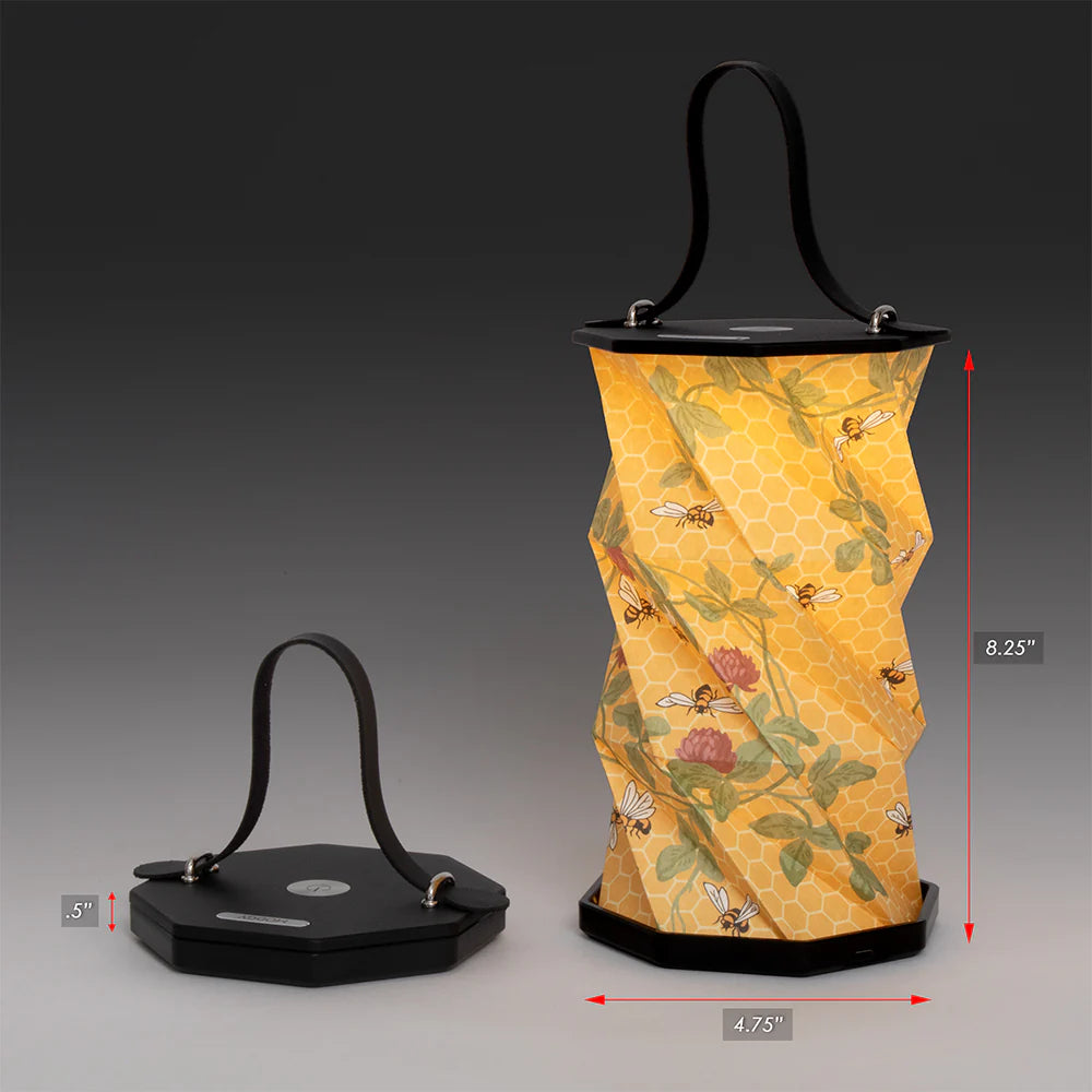 Candace Wheeler Bees Origami Lantern