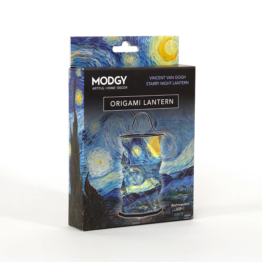 Vincent van Gogh Starry Night Origami Lantern