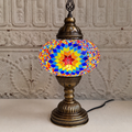 Turkish Mosaic Table Lamp Large Globe No 2