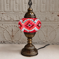 Turkish Mosaic Table Lamp  Small Globe No 20